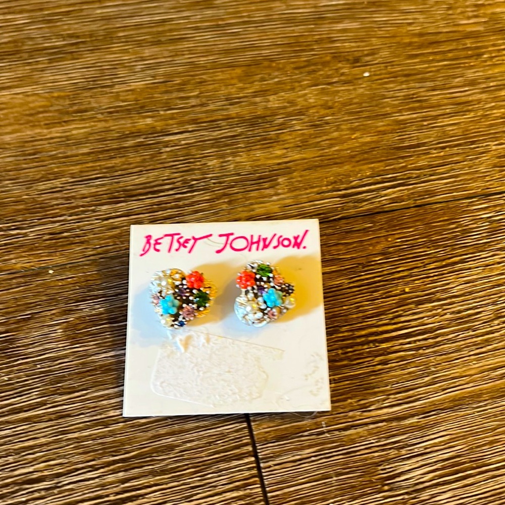 SOLD!Betsey Johnson earrings